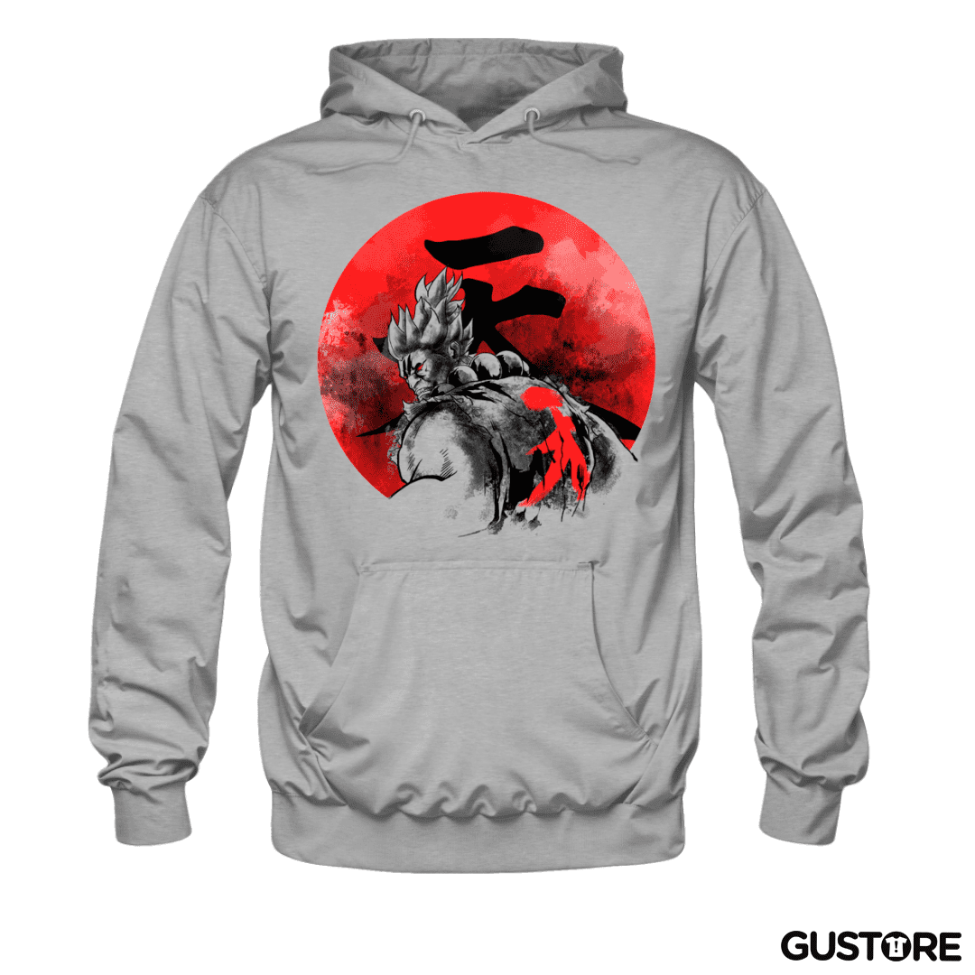 Polerón Canguro Akuma Circulo Rojo