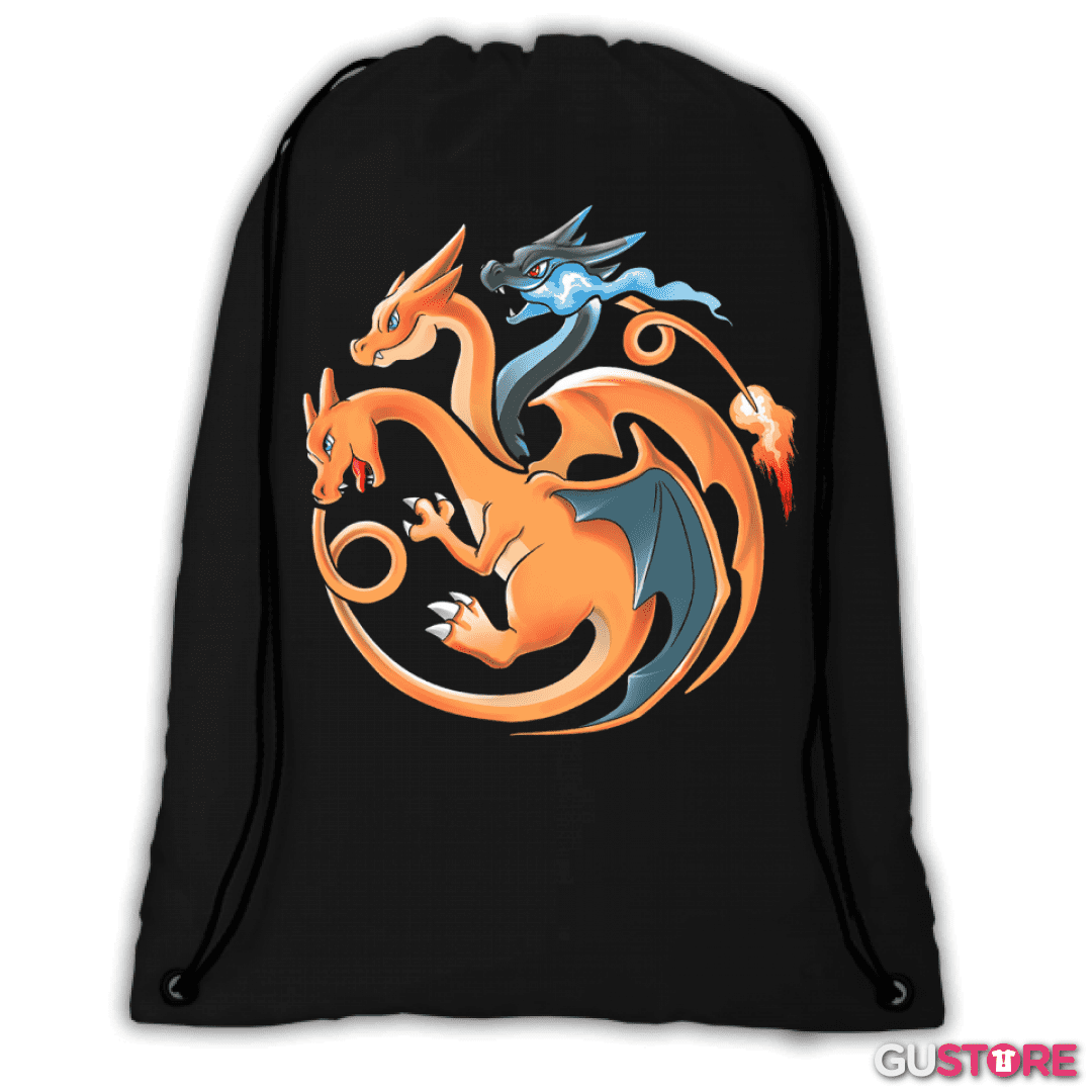 Mochila charizard tres cabezas 