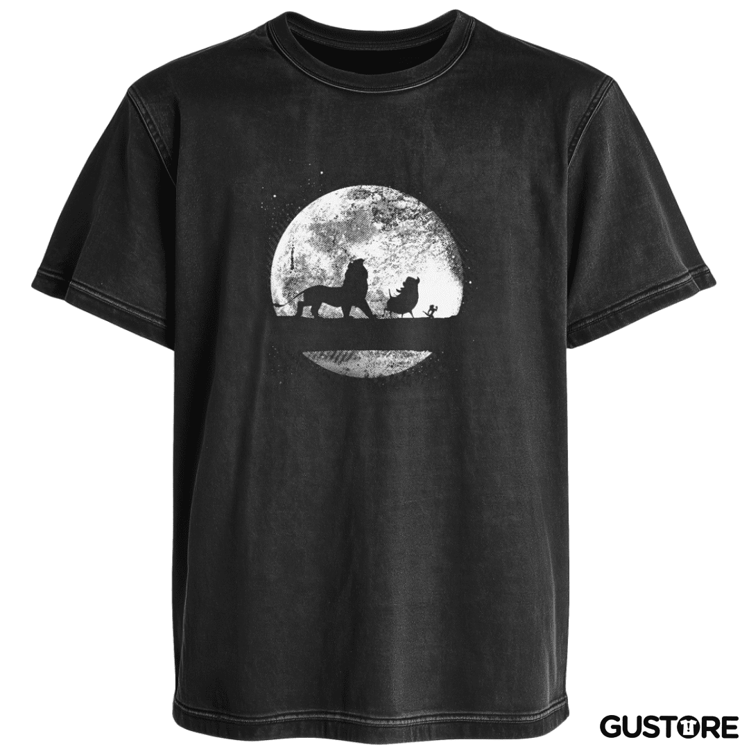 Polera desgastada Rey Leon Luna 