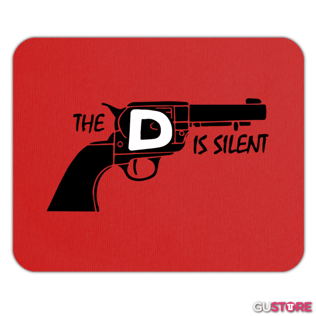 Mousepad Django - D is Silent