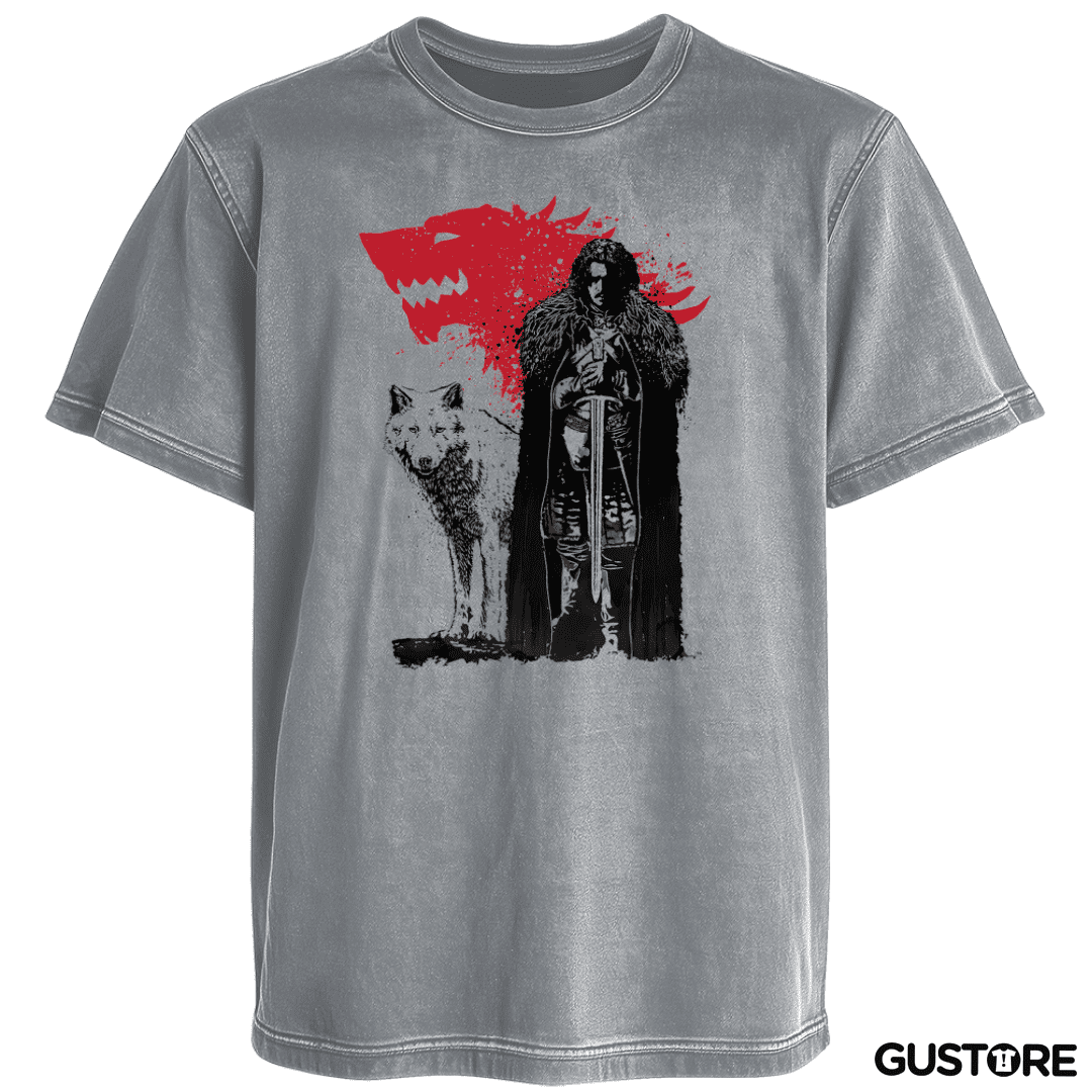 Polera desgastada Jon Snow