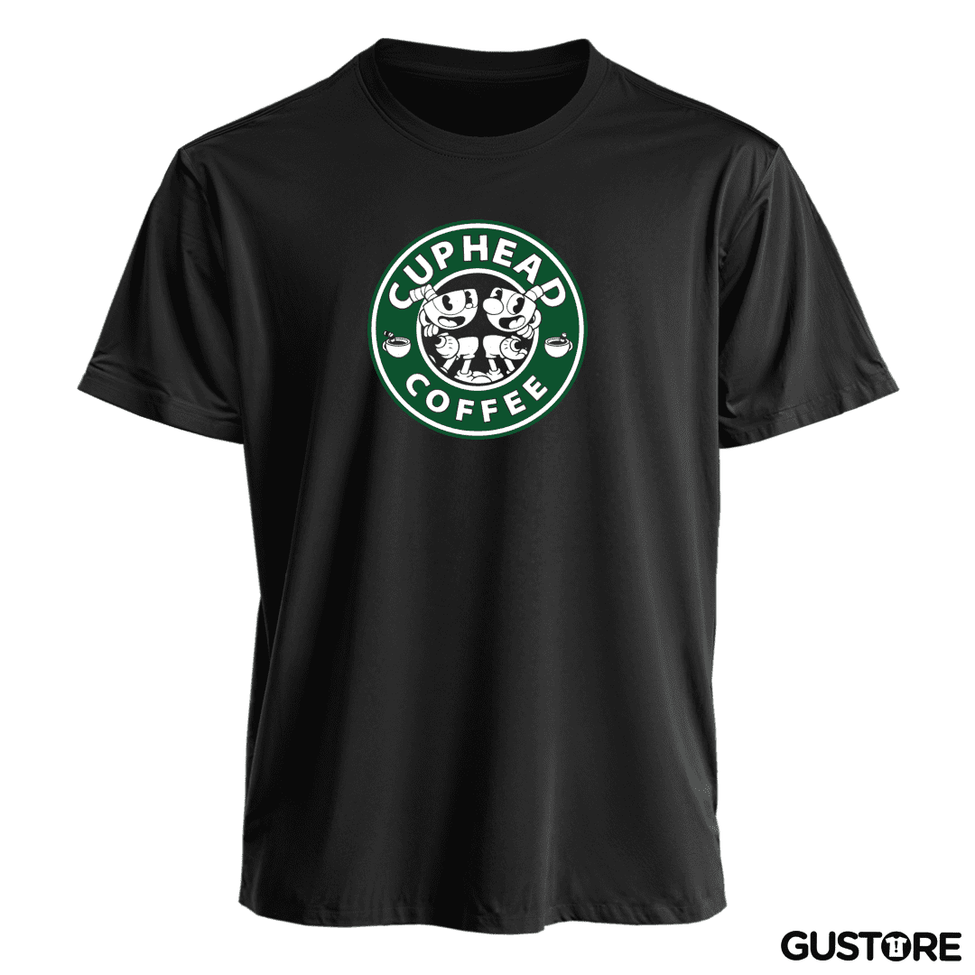 Polera cup head coffee