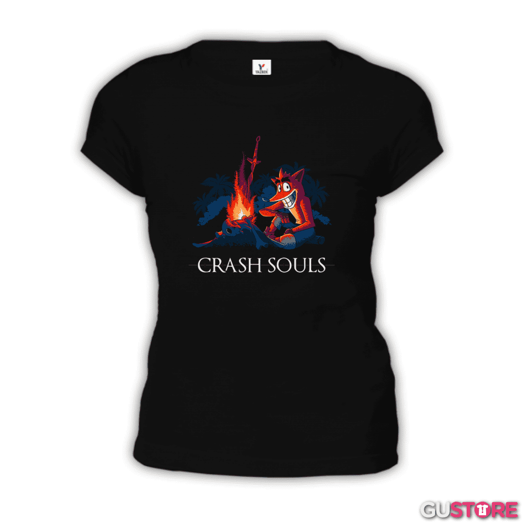 Polera de Mujer Crash souls 
