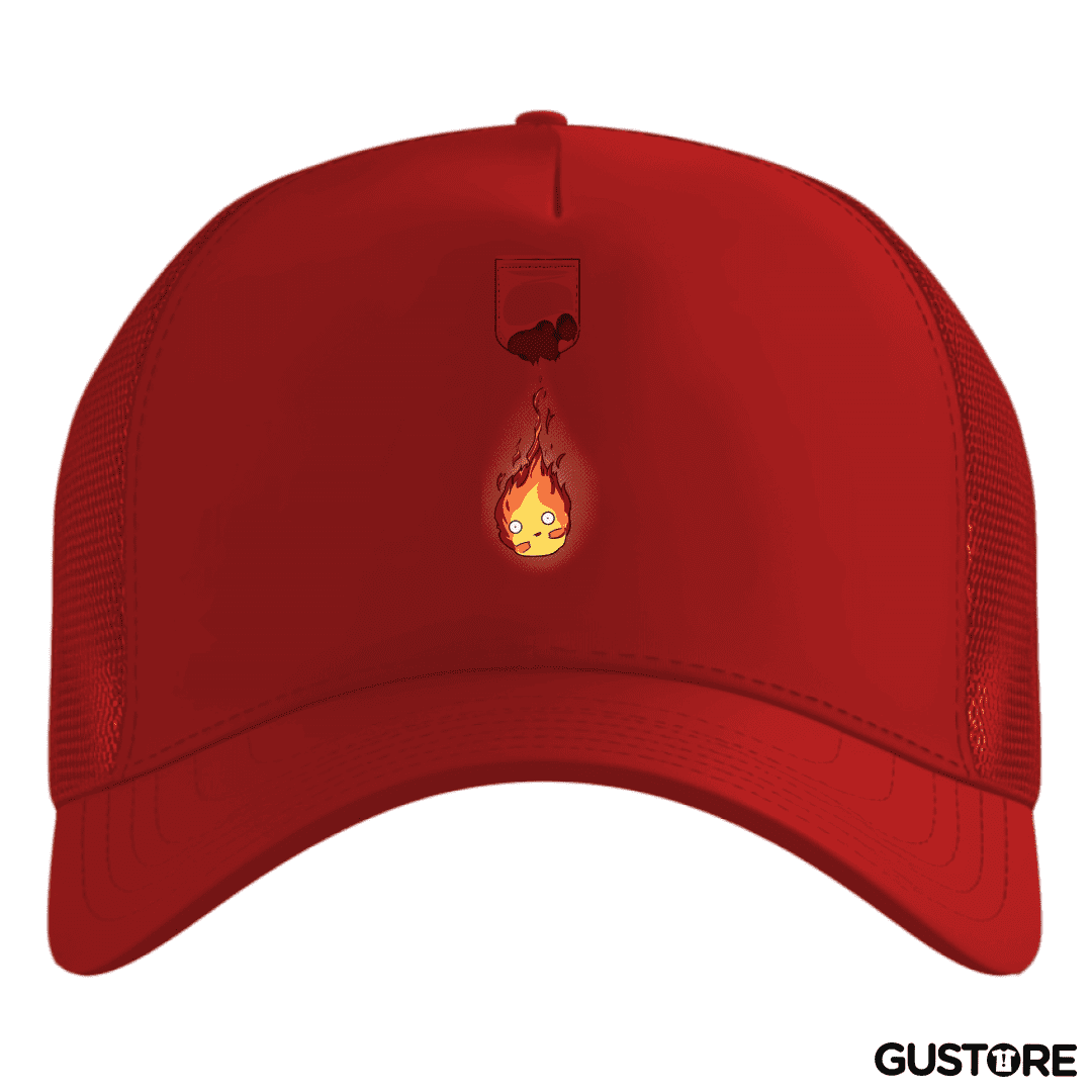 Gorro castillo ambulante fueguito bolsillo
