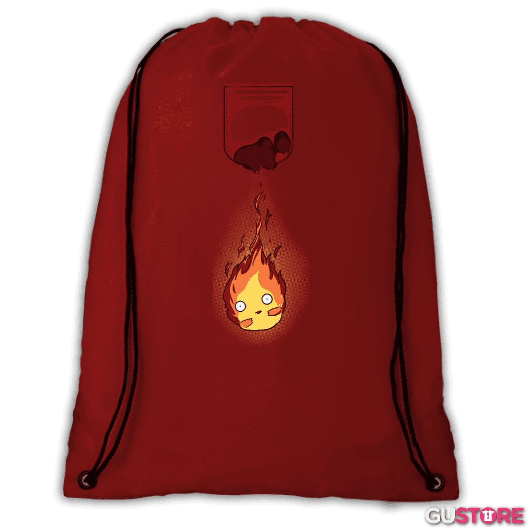 Mochila castillo ambulante fueguito bolsillo