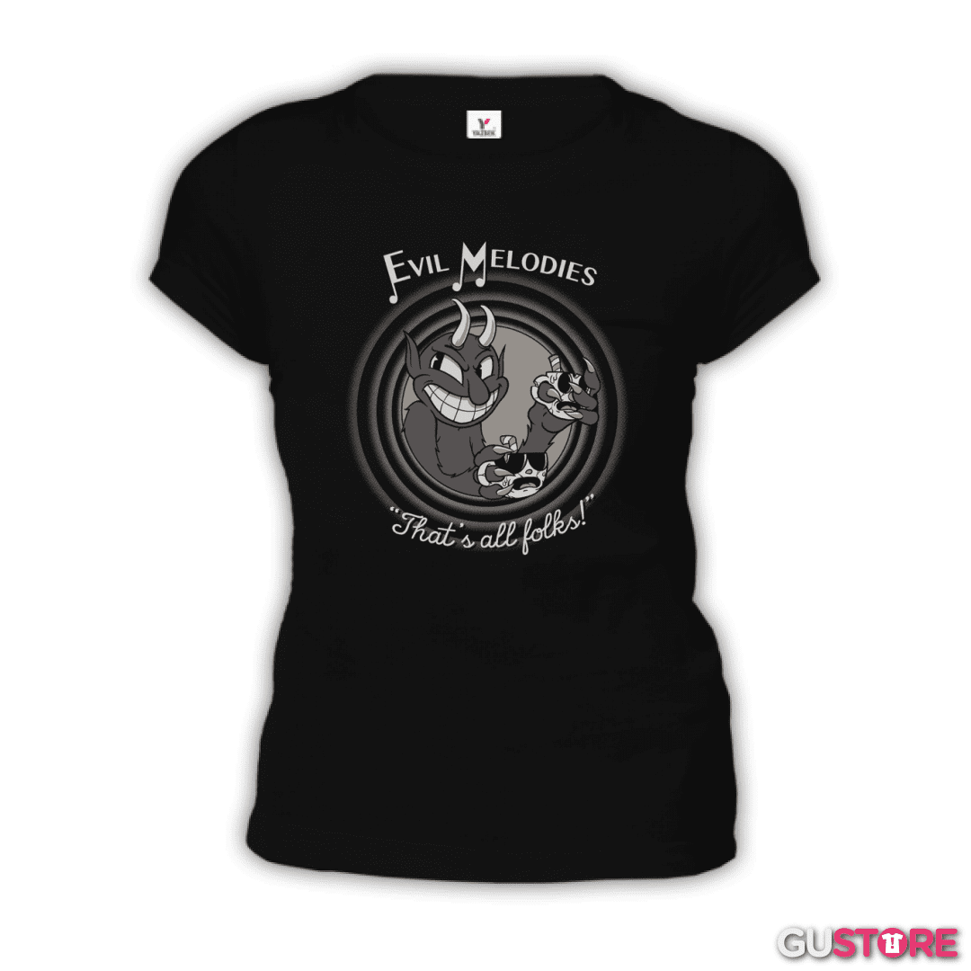 Polera de Mujer Cup Head Devil