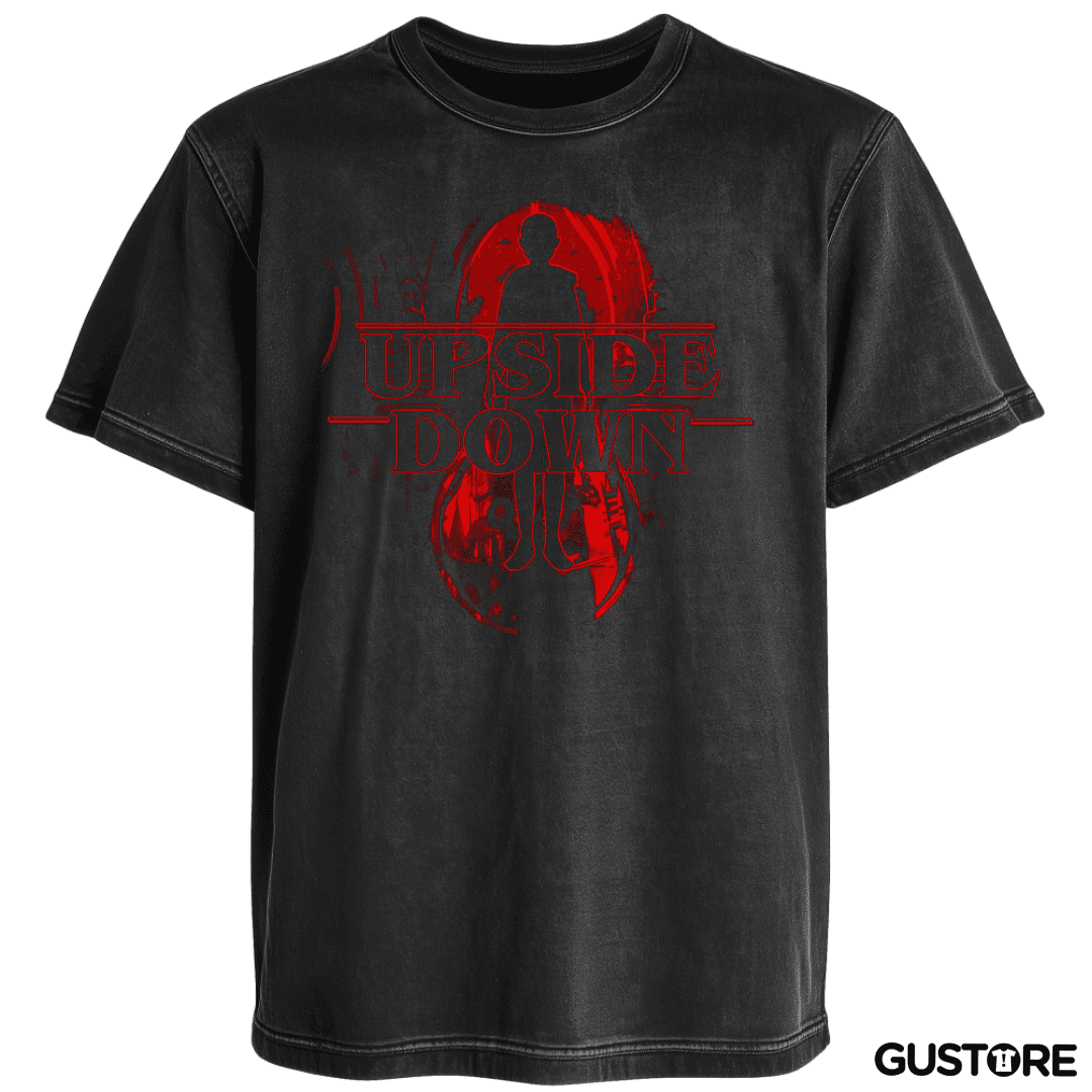 Polera desgastada stranger things Upside Down
