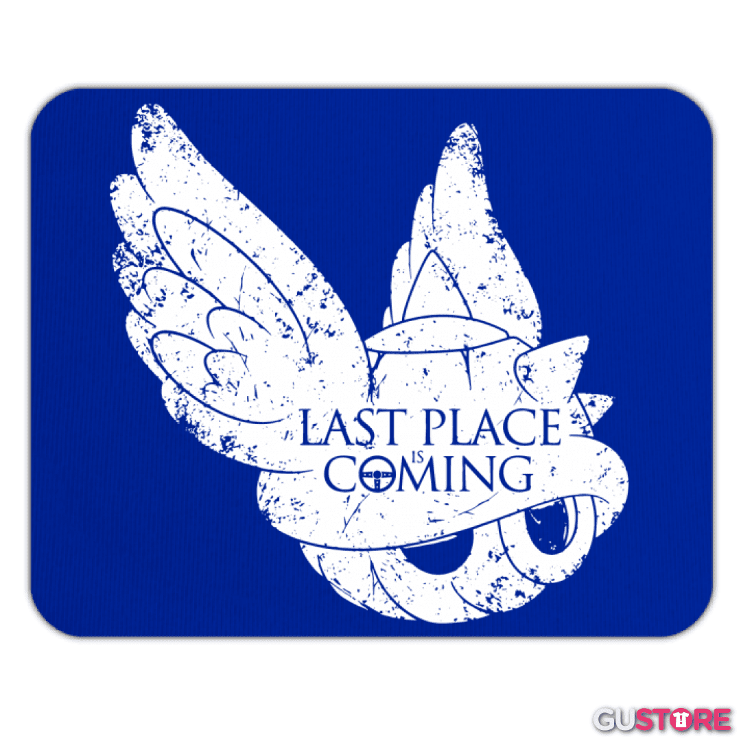 Mousepad Super bigote Kart - Last Place is Coming