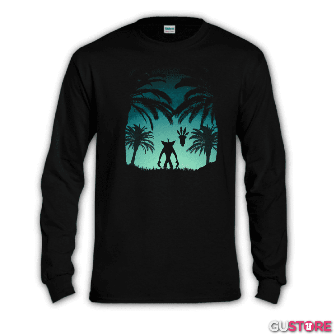Polera manga larga Crash Bandicoot