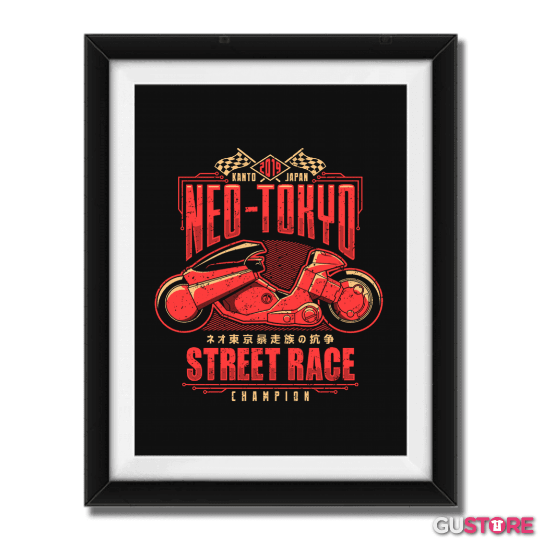 Cuadro decorativo Akira Race