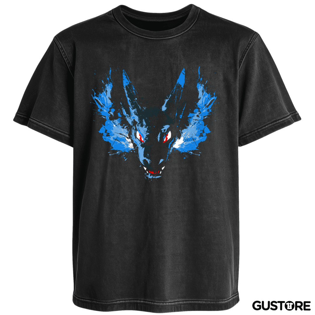 Polera desgastada Charizard x