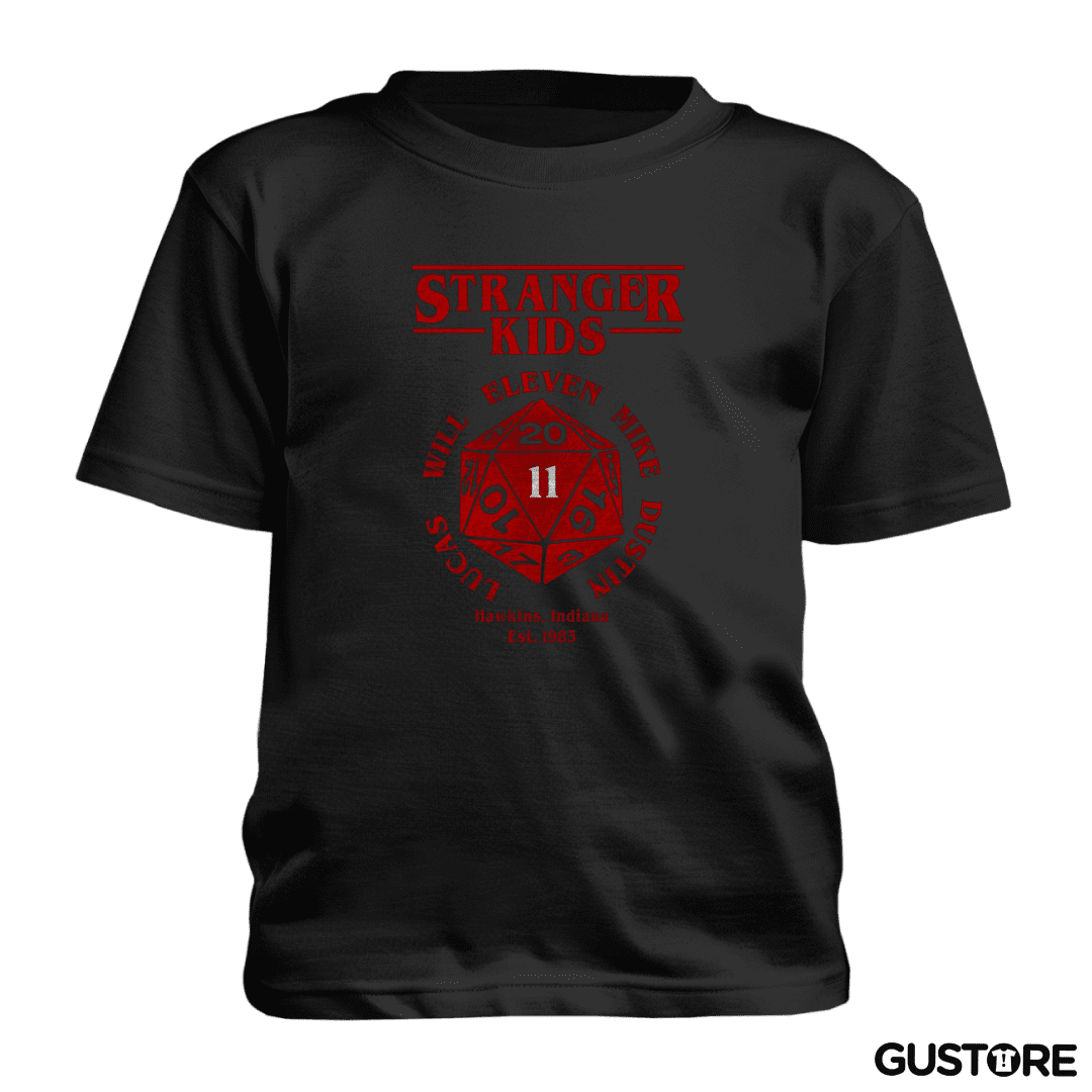 Polera de niño stranger kids