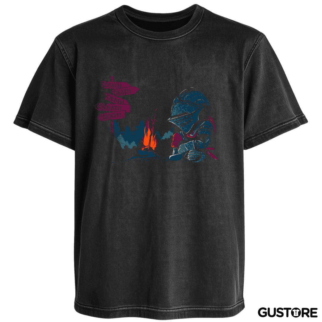 Polera desgastada dark souls