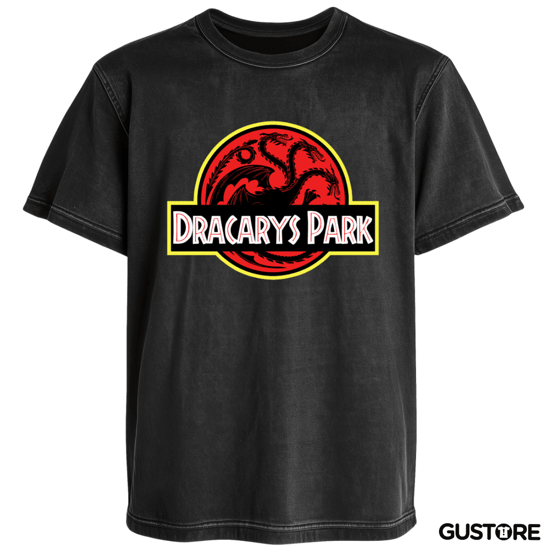 Polera desgastada Dracarys Park
