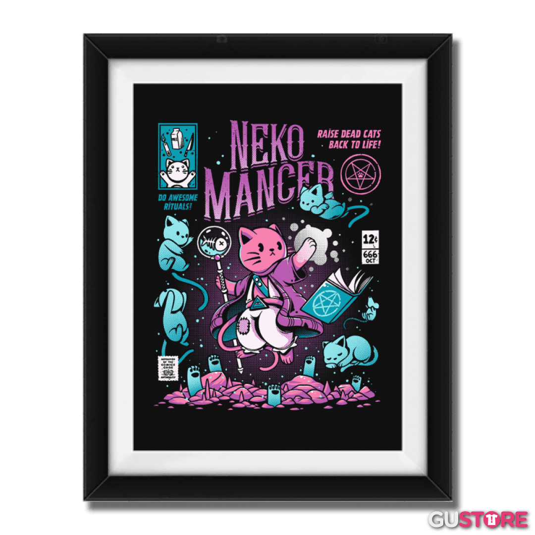 Cuadro decorativo Neko Mancer 