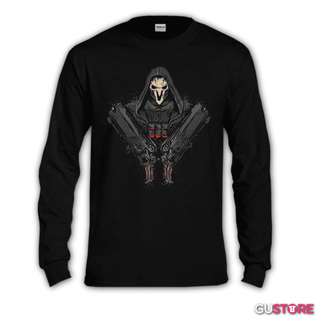 Polera manga larga Reaper Guns 