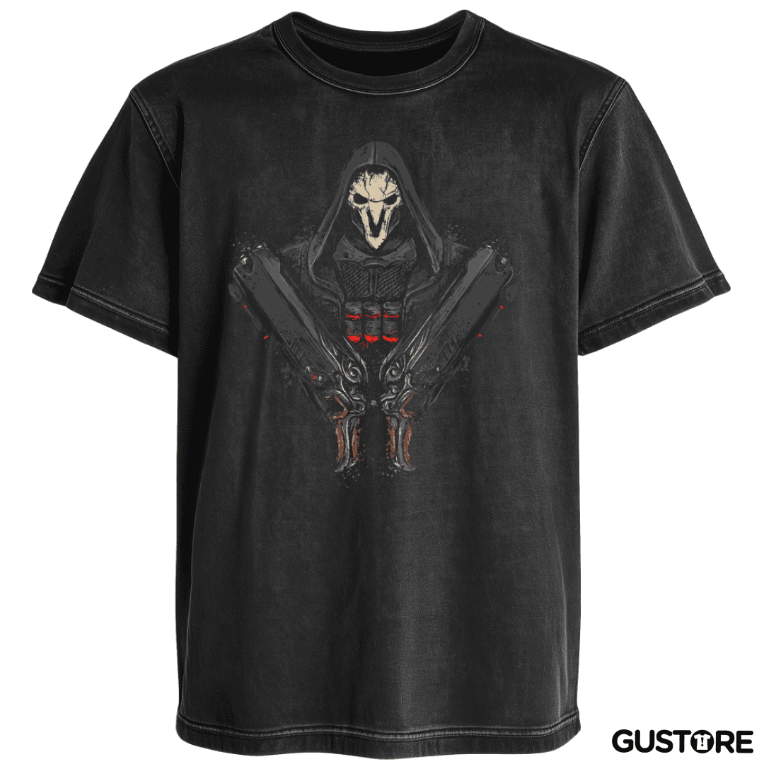 Polera desgastada Reaper Guns 
