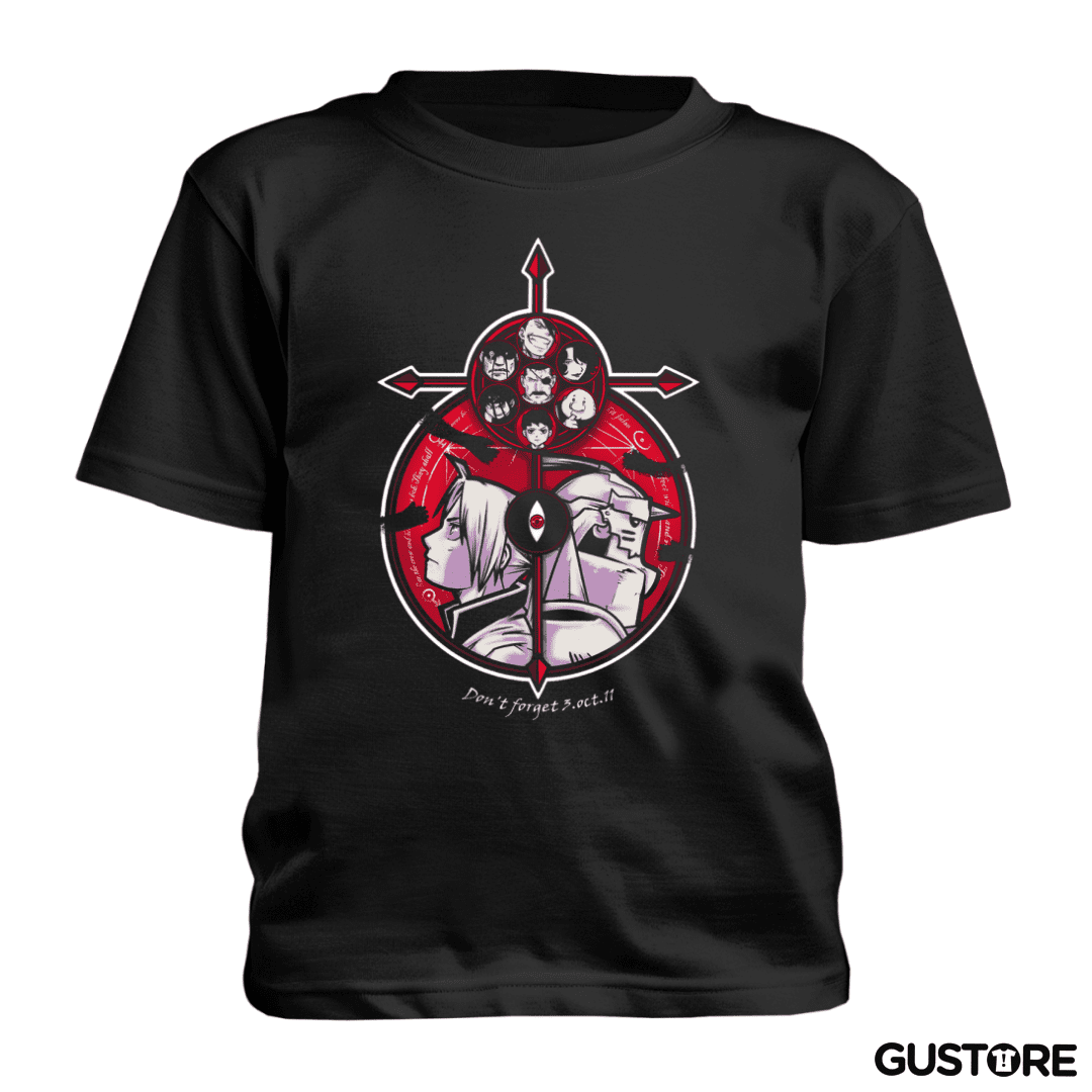 Polera de niño fullmetal 7 pecados