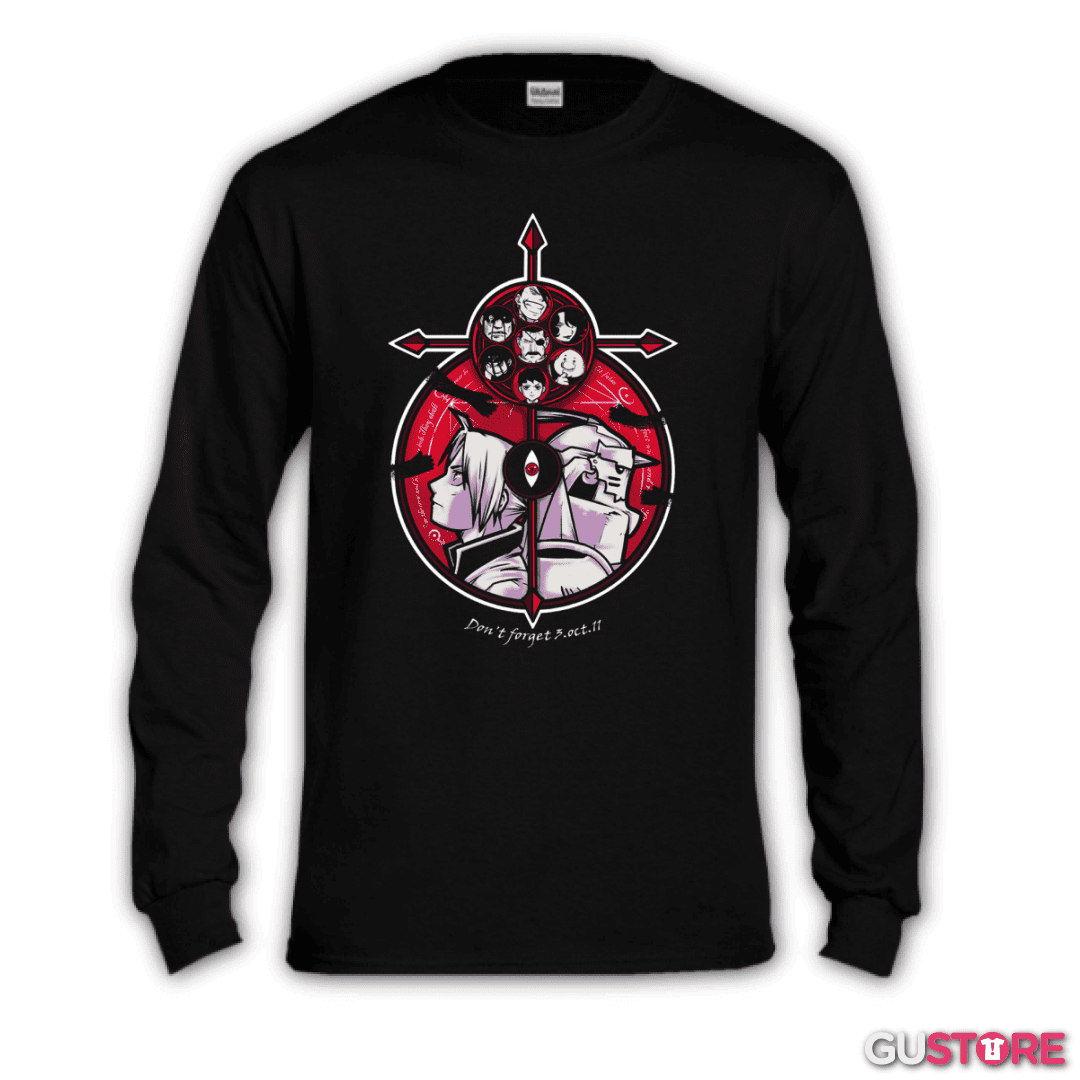 Polera manga larga fullmetal 7 pecados