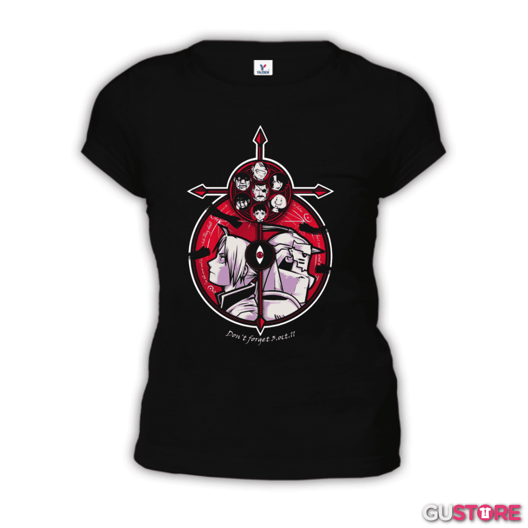 Polera de Mujer fullmetal 7 pecados