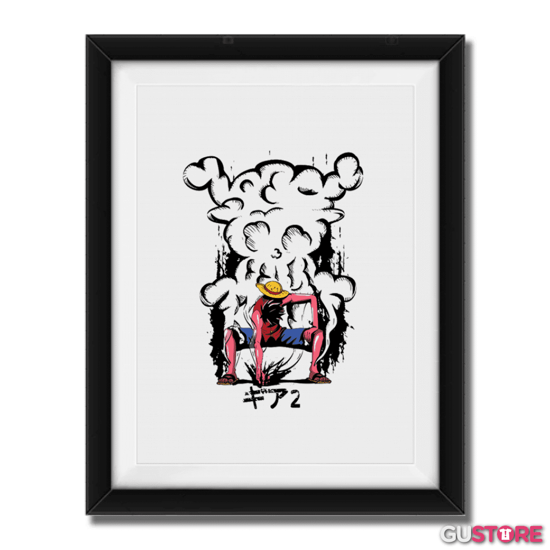 Cuadro decorativo luffy gear