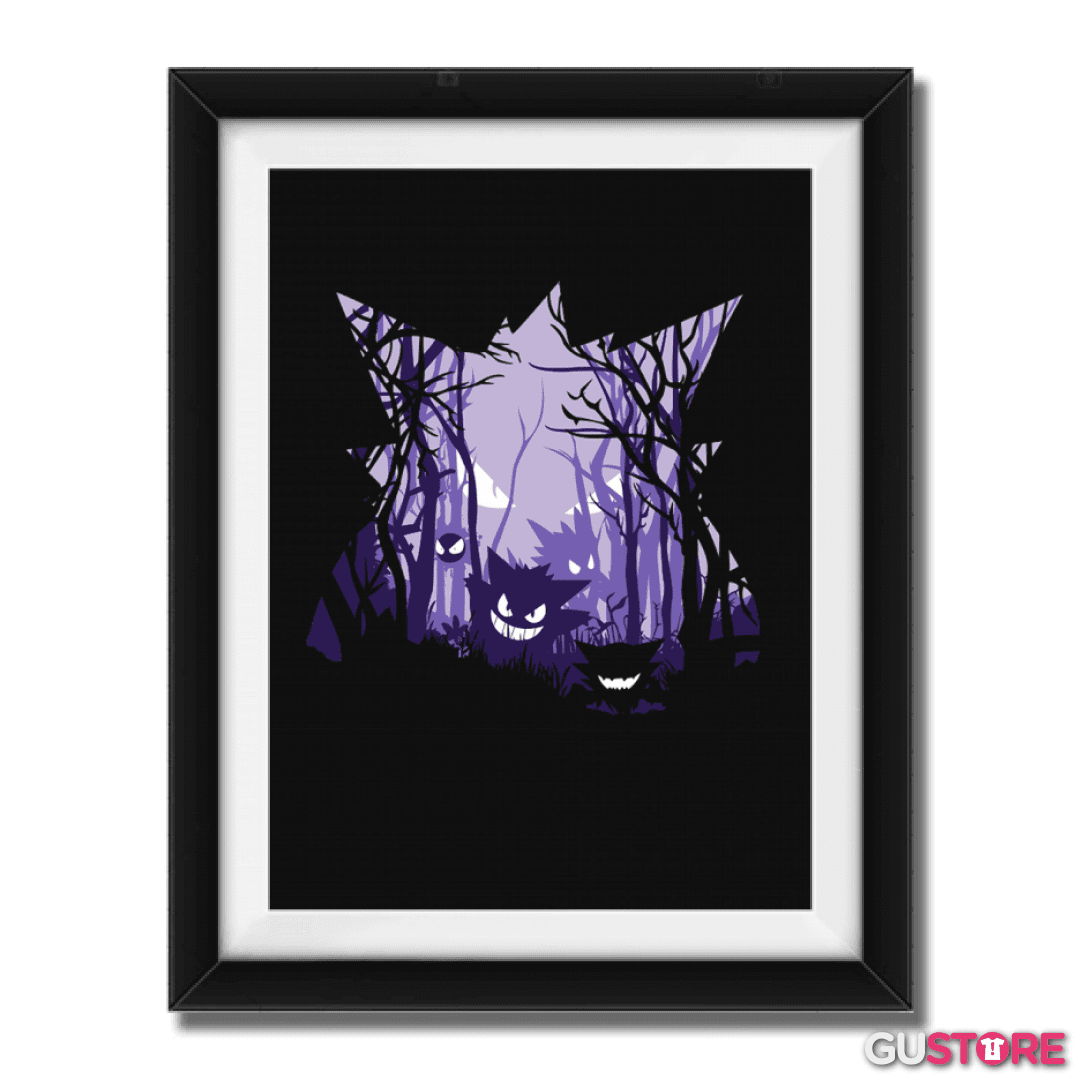 Cuadro decorativo big gengar