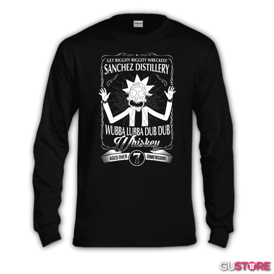 Polera manga larga Sanchez distillery