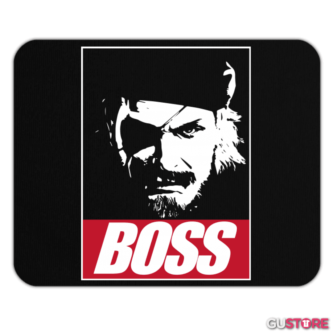 Mousepad Solid Snake - Boss