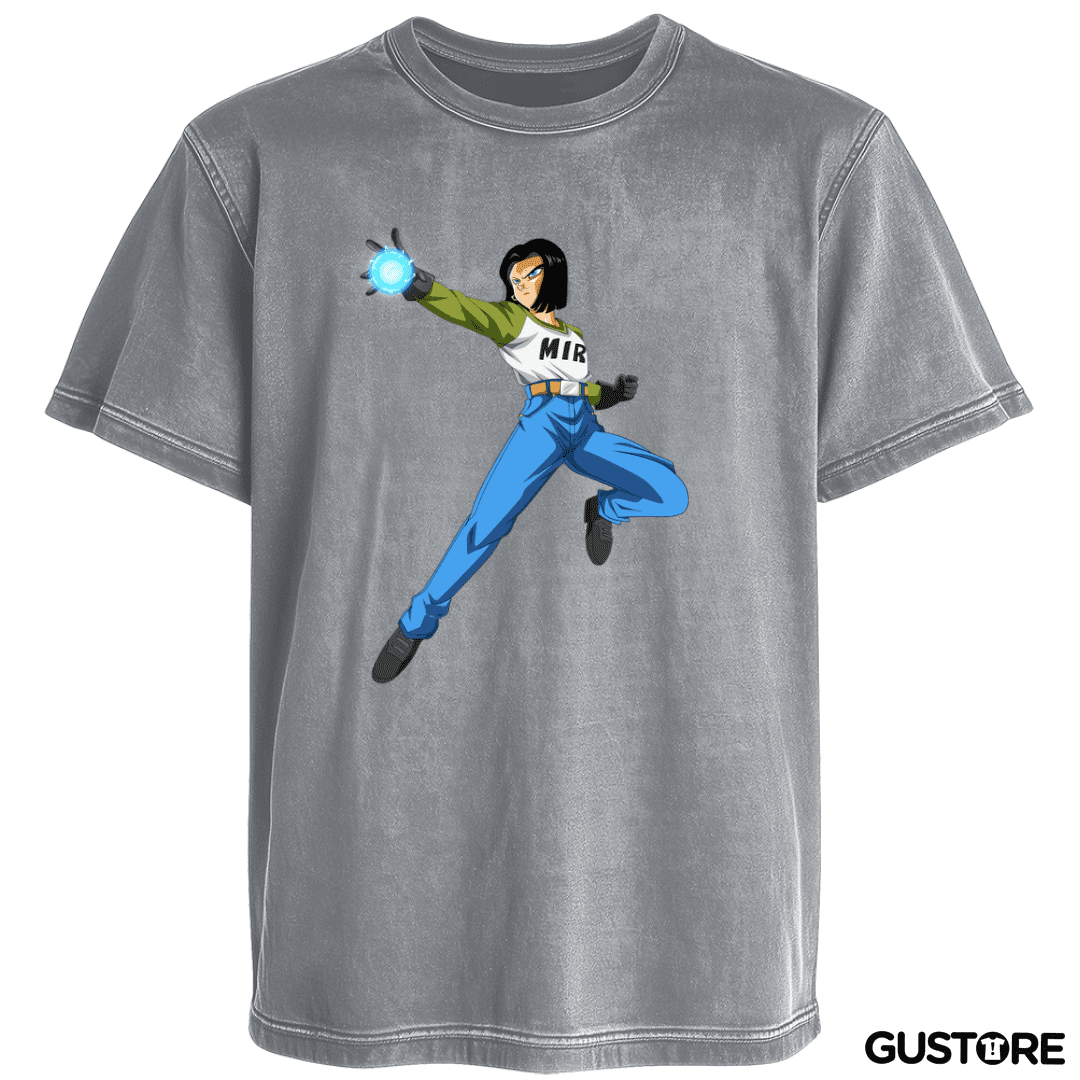 Polera desgastada Androide 17