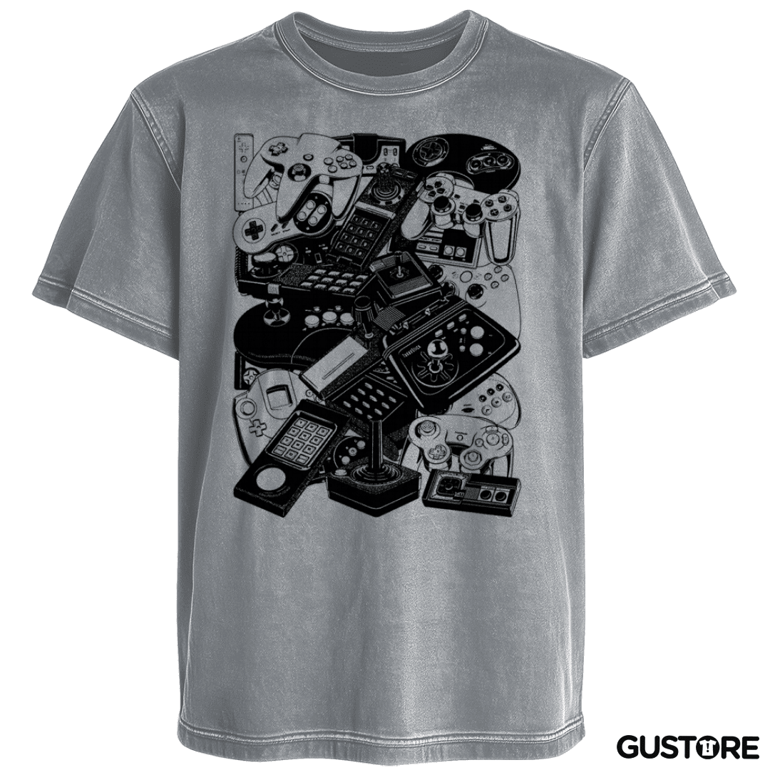 Polera desgastada New joysticks