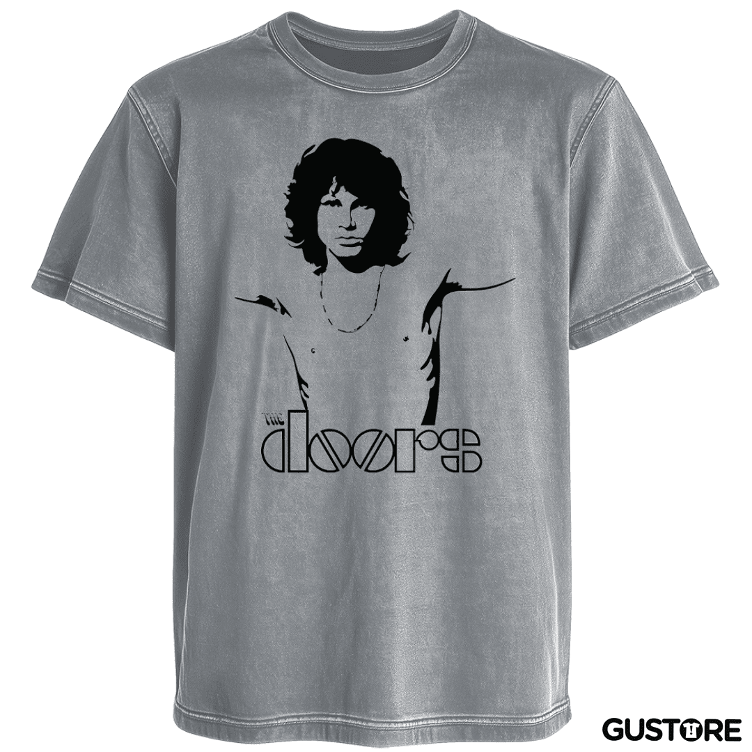 Polera desgastada The Doors