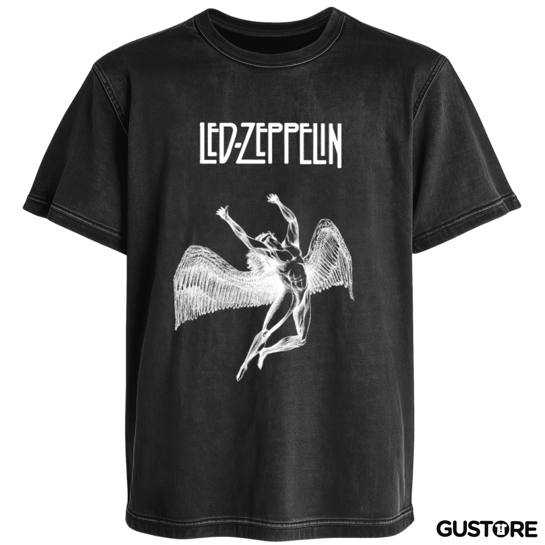 Polera desgastada Led Zeppelin