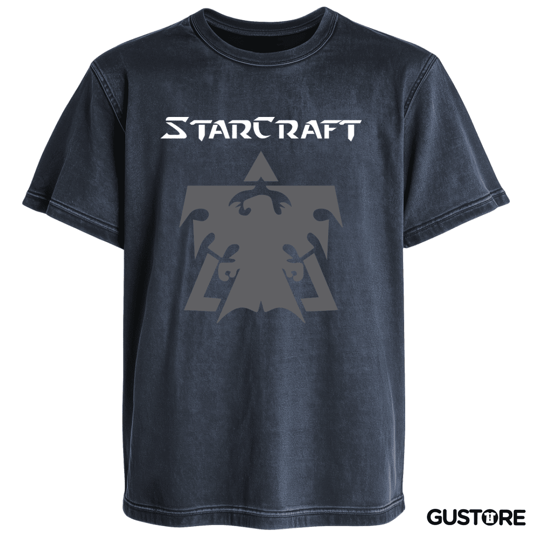 Polera desgastada StarCraft - Terran