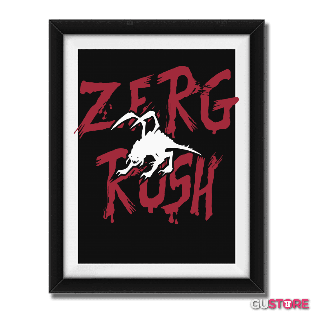 Cuadro decorativo StarCraft - Zerg Rush
