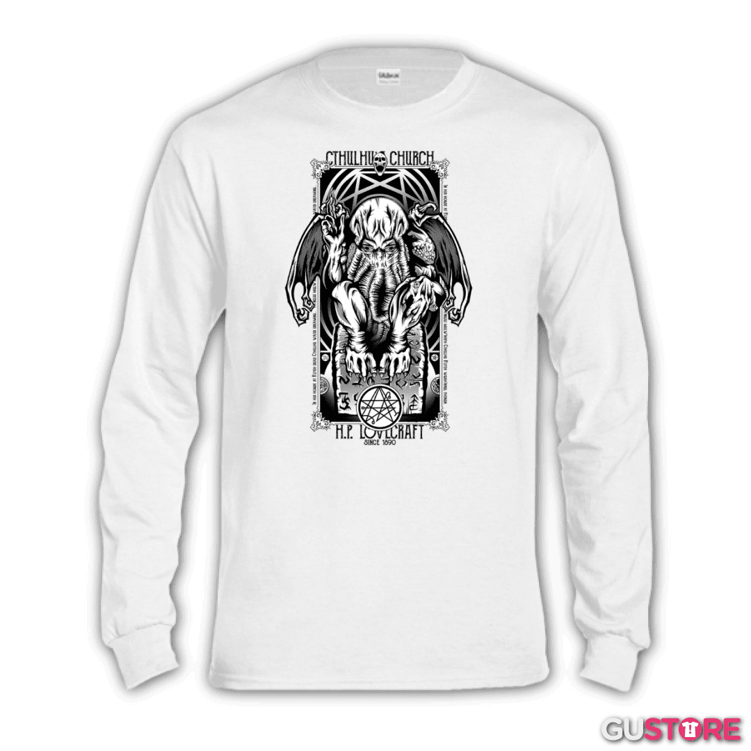Polera manga larga Cthulhu 4