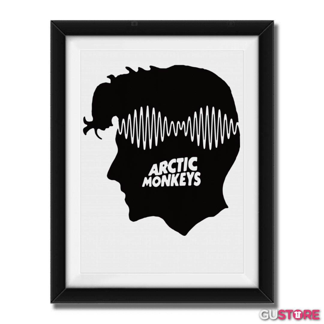 Cuadro decorativo artic monkeys perfil