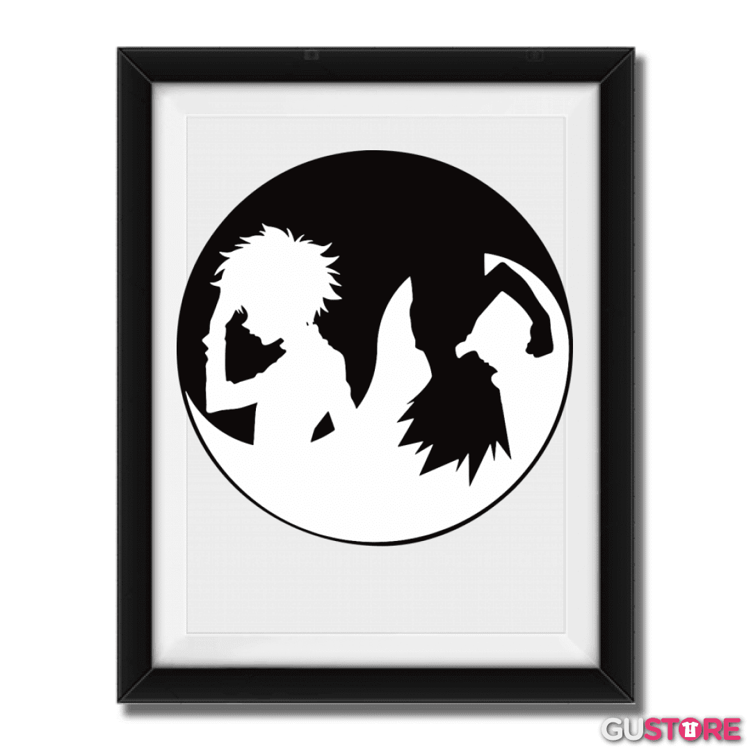 Cuadro decorativo Hunter x yin yang