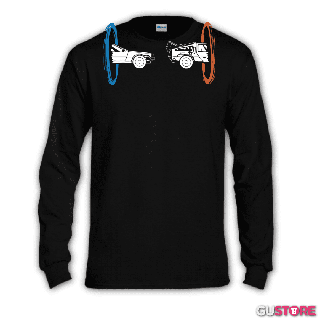 Polera manga larga Portal - Delorean