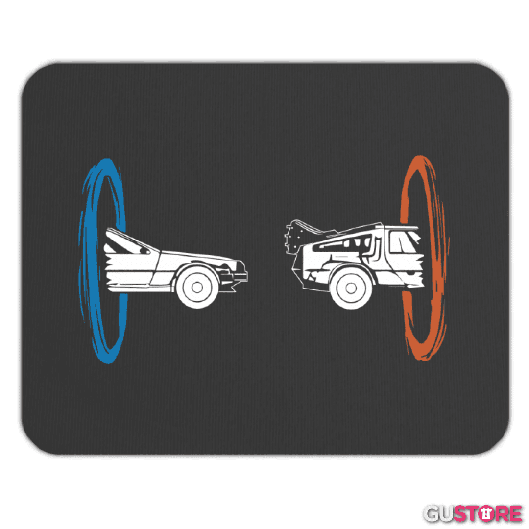 Mousepad Portal - Delorean