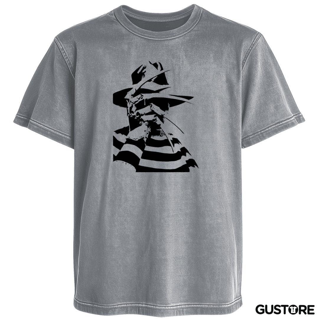 Polera desgastada Freddy Krueger