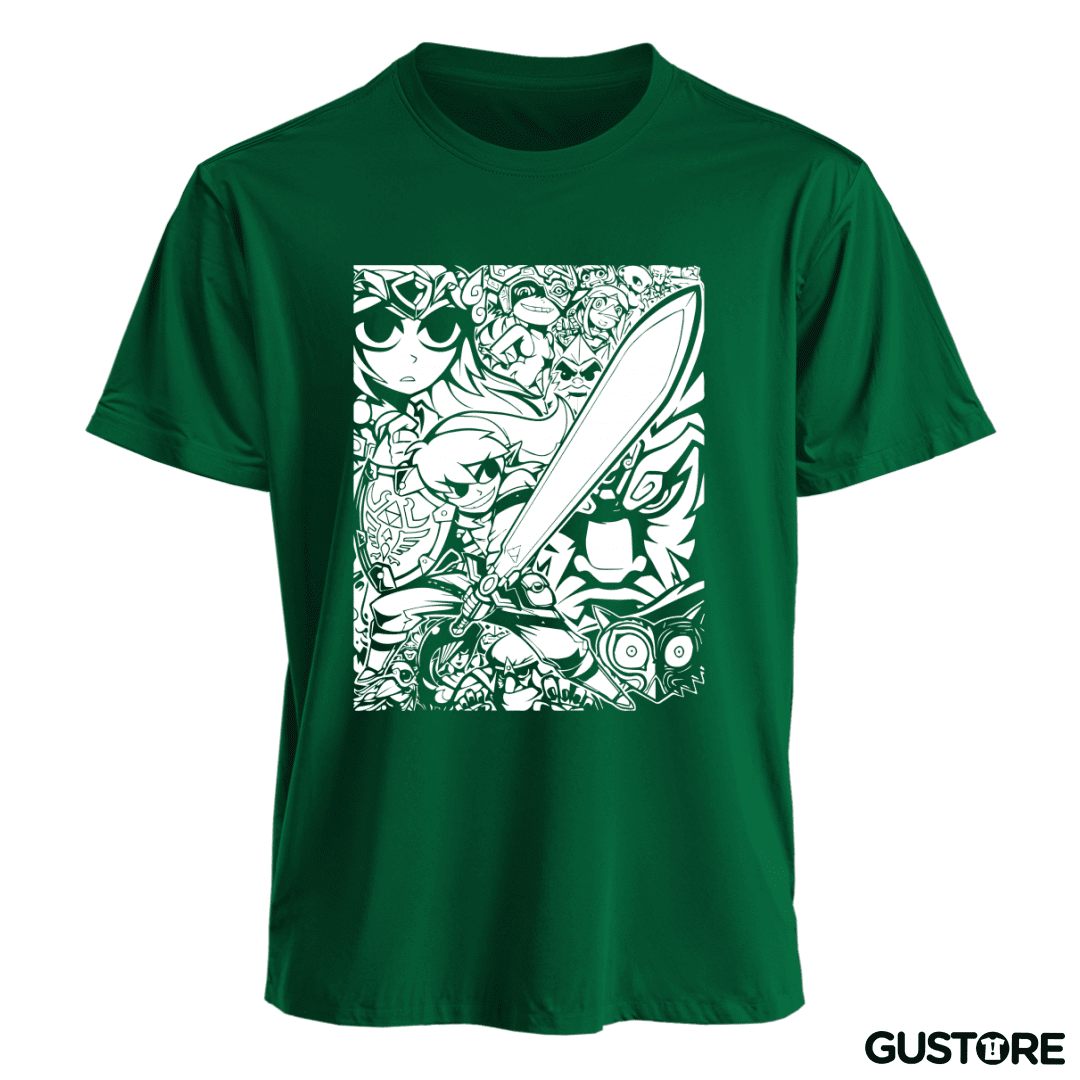 Polera Zelda - Personajes
