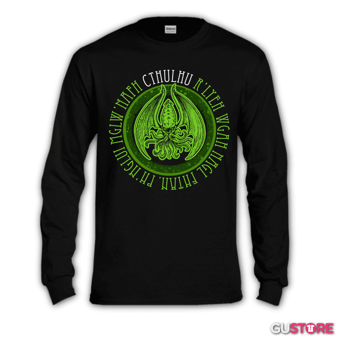 Polera manga larga Cthulhu 5