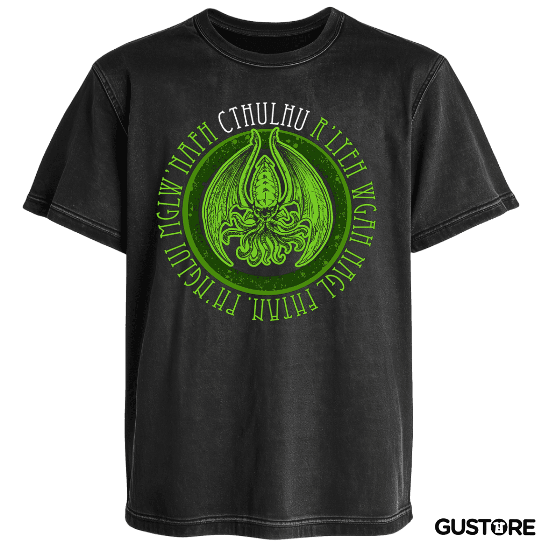 Polera desgastada Cthulhu 5