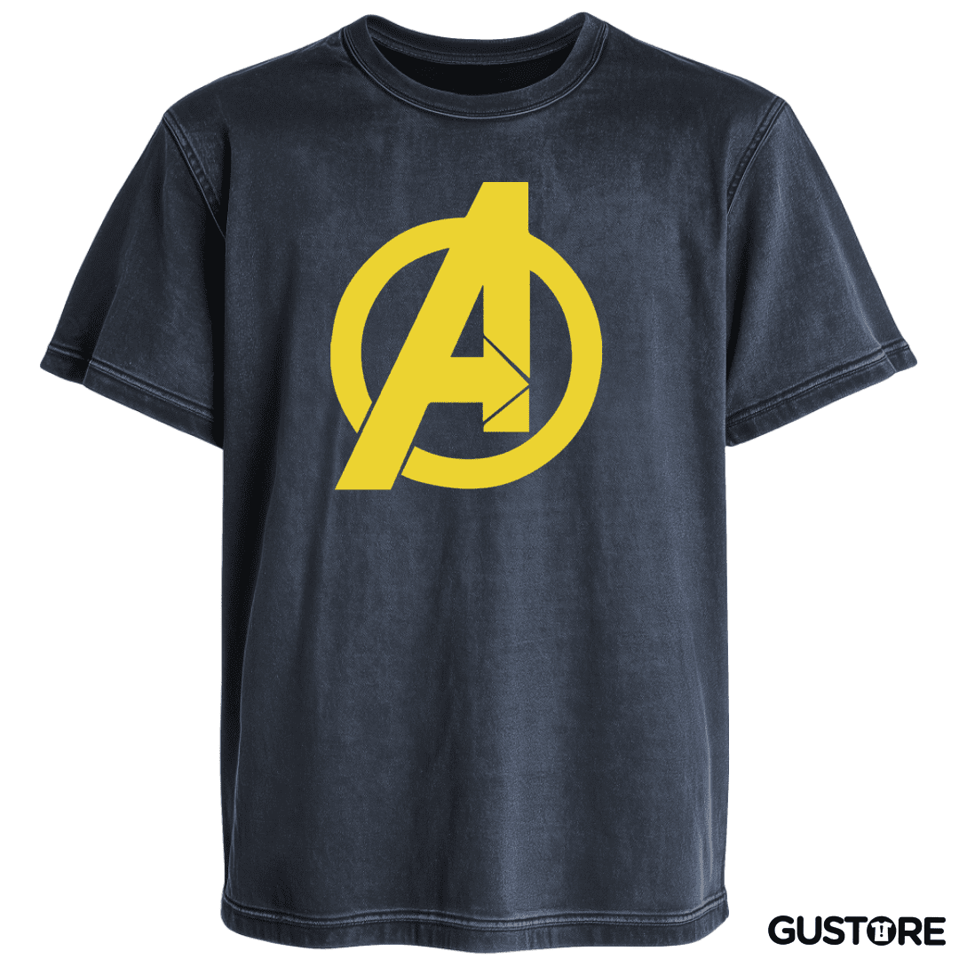 Polera desgastada Avengers Symbol