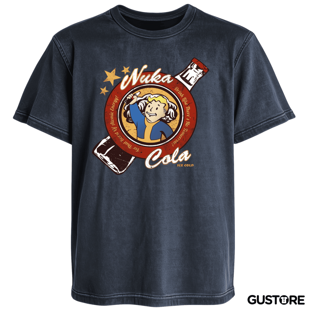 Polera desgastada Fall out Nuka Cola