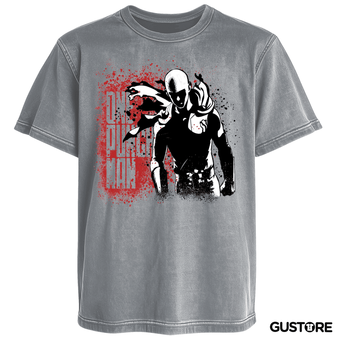 Polera desgastada Saitama