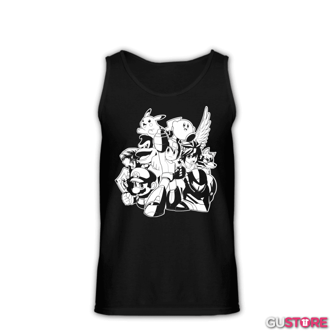 Sudadera Smash Bros - Personajes