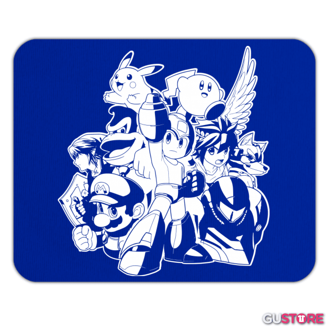Mousepad Smash Bros - Personajes