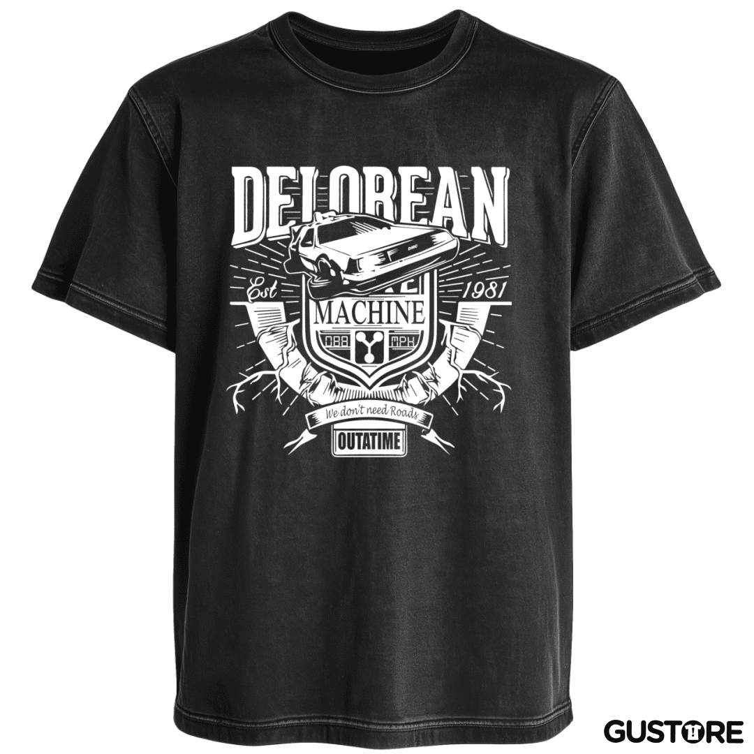 Polera desgastada Delorean - EST 1981