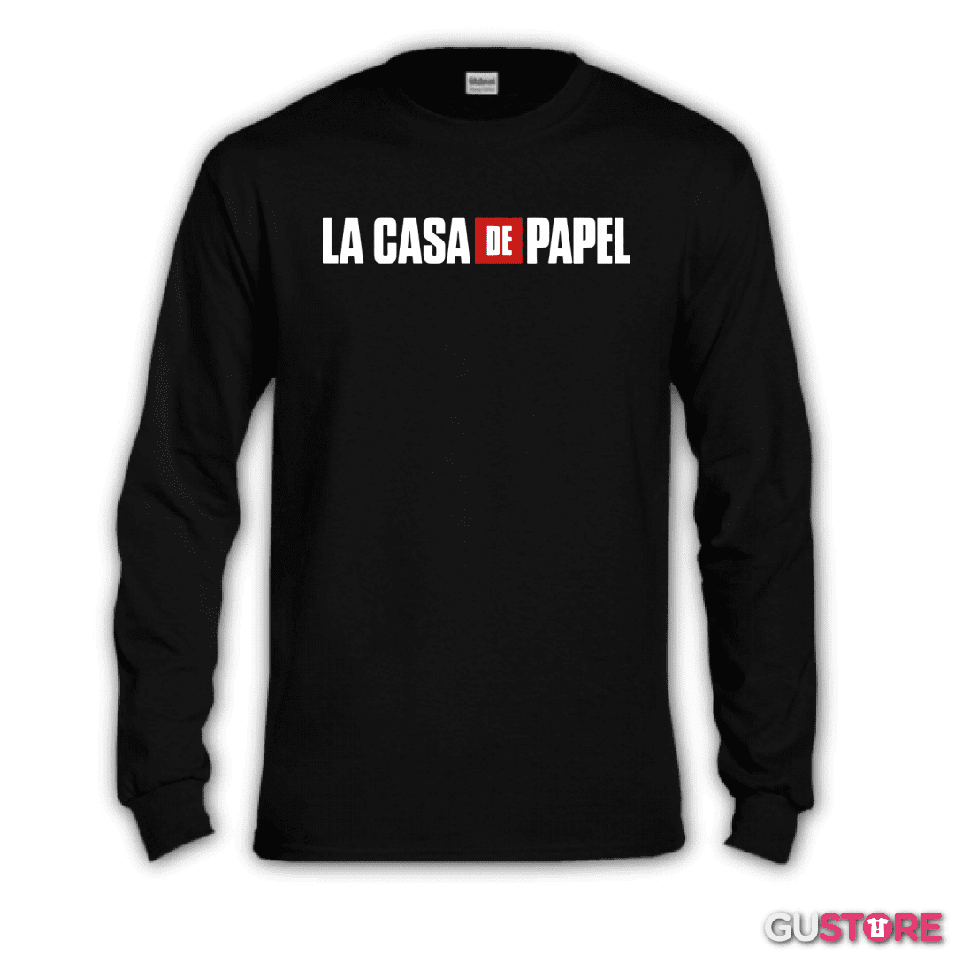 Polera manga larga La casa de Papel